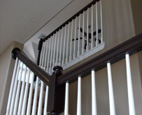Painted Interior Handrailings